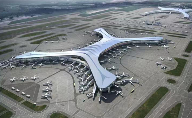 江北国际机场T3B航站楼及第四跑道工程